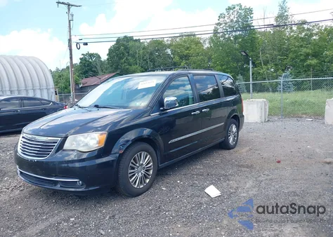 2014 Chrysler Town & Country Touring-L z USA, uszkodzony, nr VIN 2C4RC1CG4ER377148